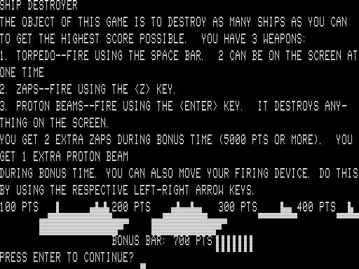 Game cover: Ship Destroyer