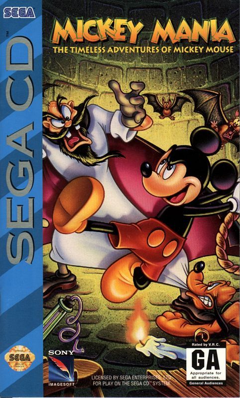 Game cover: Mickey Mania