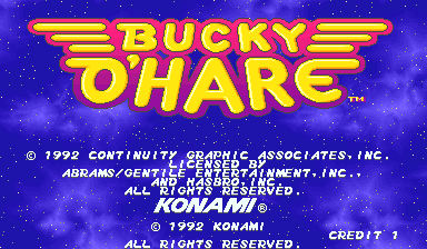 Game cover: Bucky O'Hare