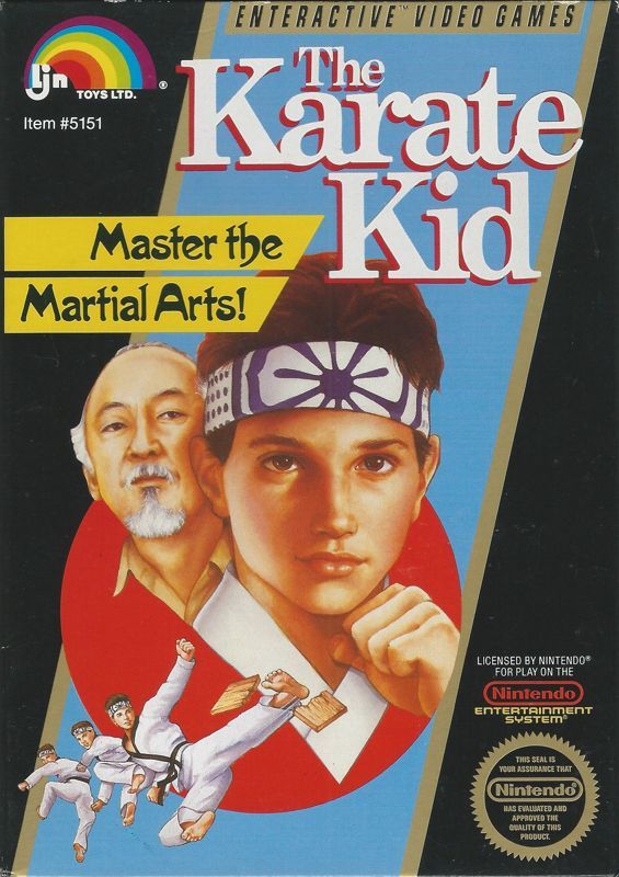 Game cover: The Karate Kid