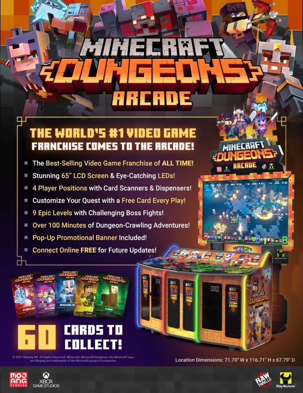 Game cover: Minecraft Dungeons: Arcade