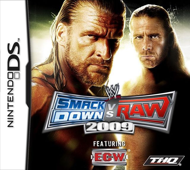 Game cover: WWE Smackdown vs. Raw 2009