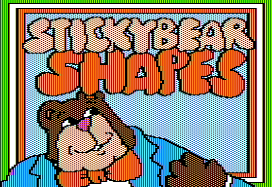 Game cover: Stickybear: Shapes