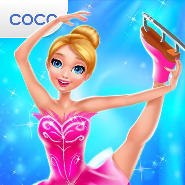 Game cover: Ice Skating Ballerina