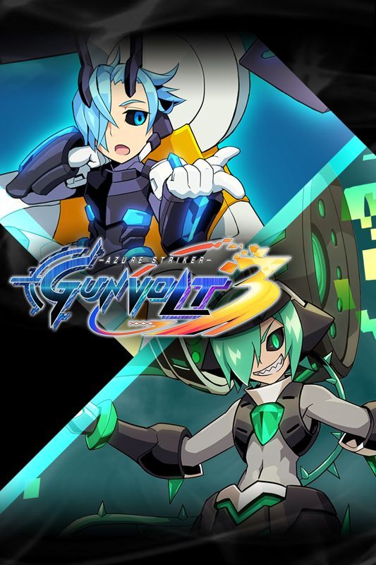 Game cover: Azure Striker Gunvolt 3: EX Image Pulses - Merak and Teseo pack