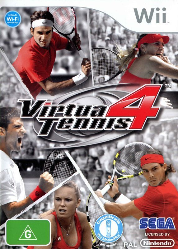 Game cover: Virtua Tennis 4