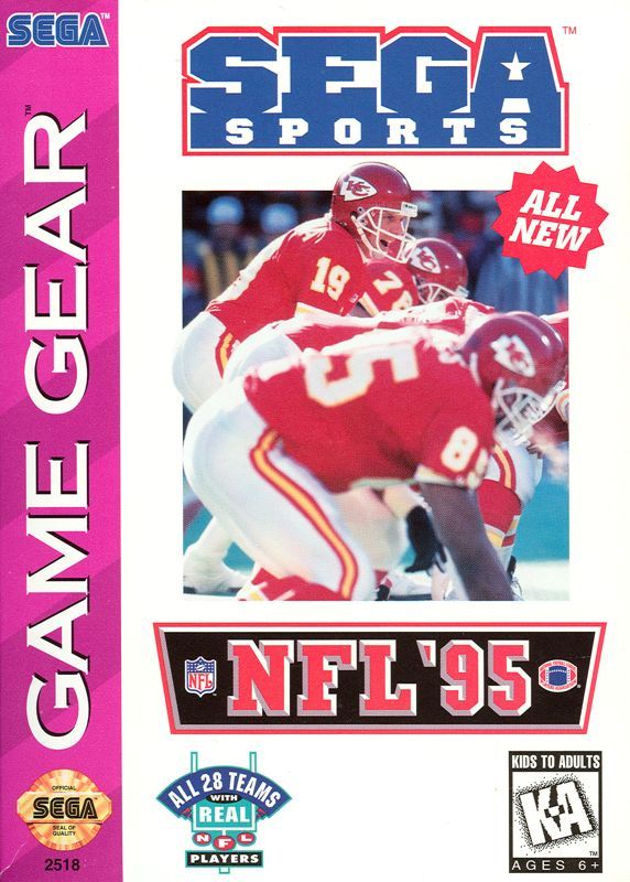 Game cover: NFL '95
