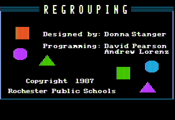 Game cover: Regrouping