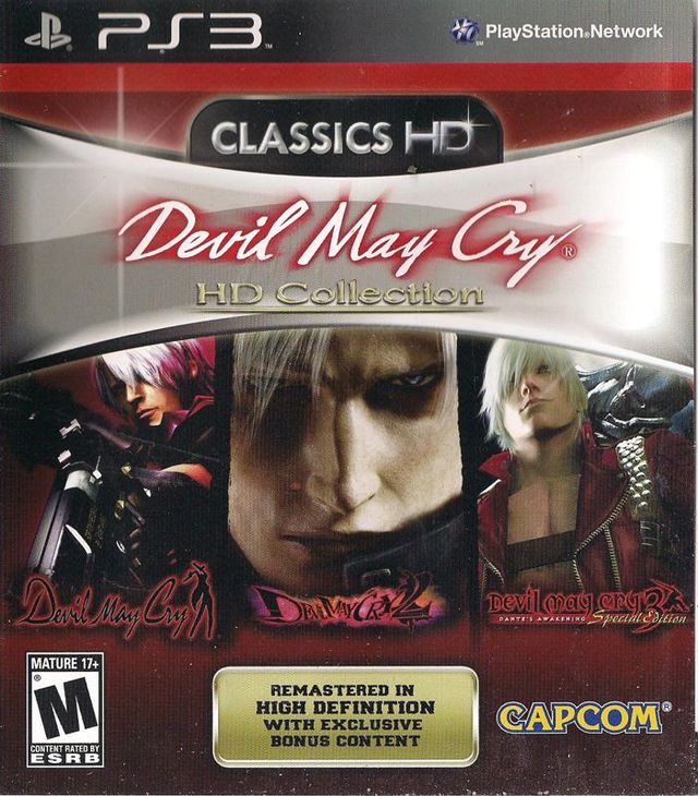 Game cover: Devil May Cry: HD Collection