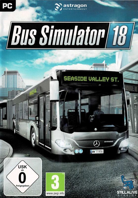 Game cover: Bus Simulator 18