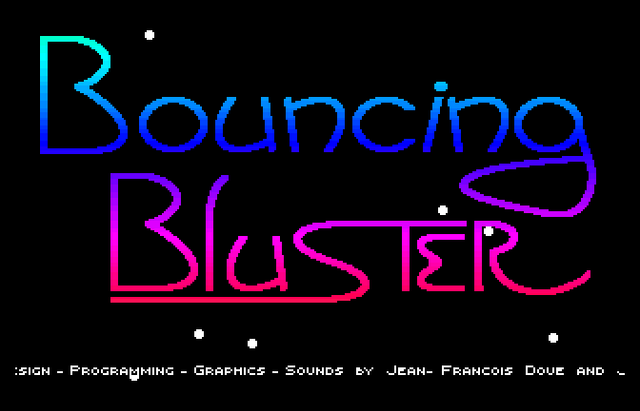 Game cover: Bouncing Bluster