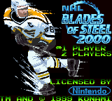 Game cover: NHL Blades of Steel 2000