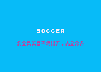 Game cover: Soccer