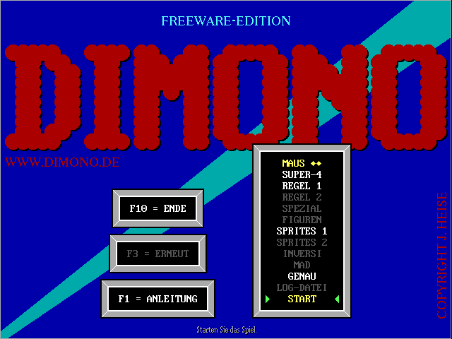 Game cover: Dimono