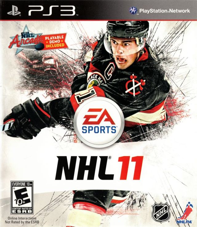 Game cover: NHL 11