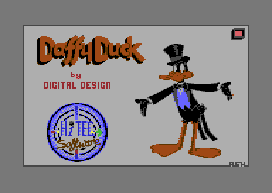 Game cover: Daffy Duck and the Great Paint Caper