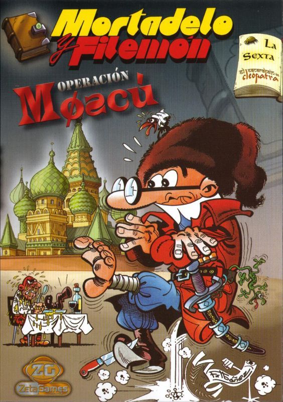 Game cover: Mortadelo y Filemón: Operación Moscú