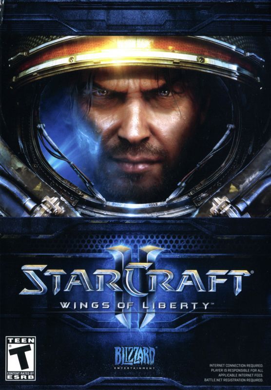 Game cover: StarCraft II: Wings of Liberty