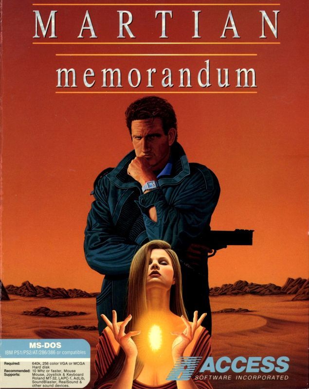 Game cover: Martian Memorandum
