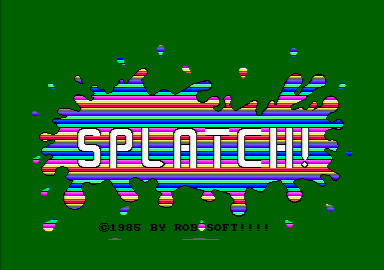 Game cover: Splatch!