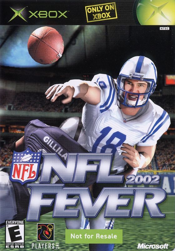 Game cover: NFL Fever 2002