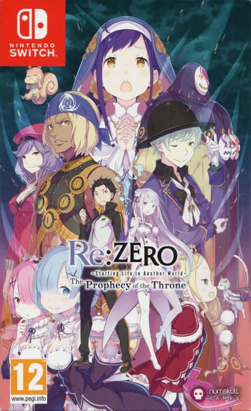 Game cover: Re:ZERO - Starting Life in Another World: The Prophecy of the Throne