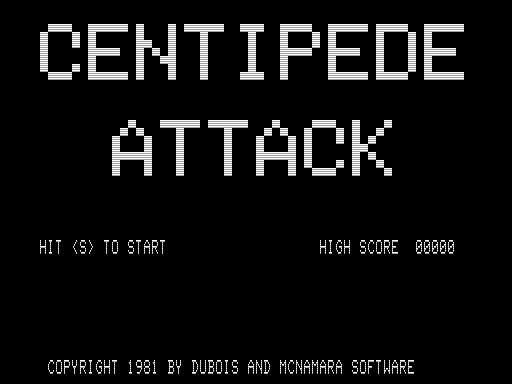 Game cover: Centipede Attack