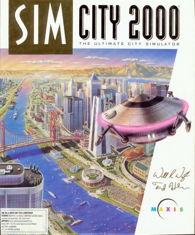Game cover: SimCity 2000
