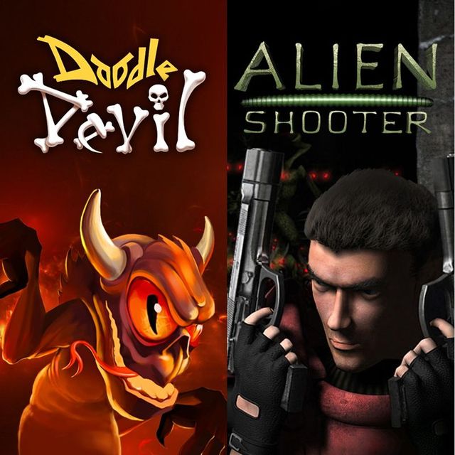 Game cover: Doodle Devil & Alien Shooter