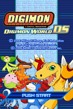 Game cover: Digimon World DS