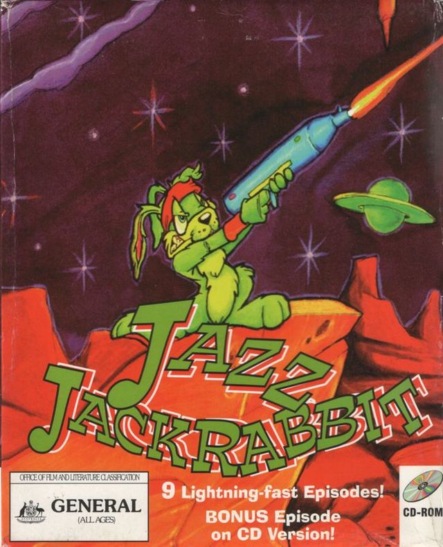 Game cover: Jazz Jackrabbit CD-ROM