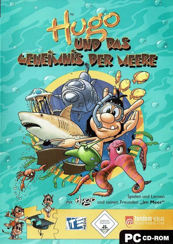 Game cover: Hugo and the Animals of the Ocean