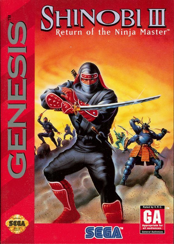 Game cover: Shinobi III: Return of the Ninja Master