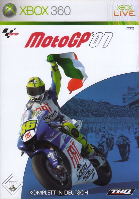 Game cover: MotoGP '07