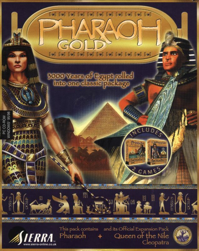 Game cover: Pharaoh: Gold