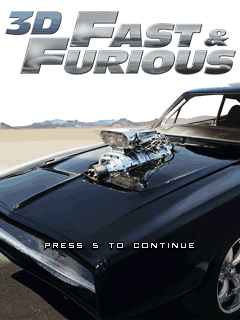Game cover: 3D Fast & Furious