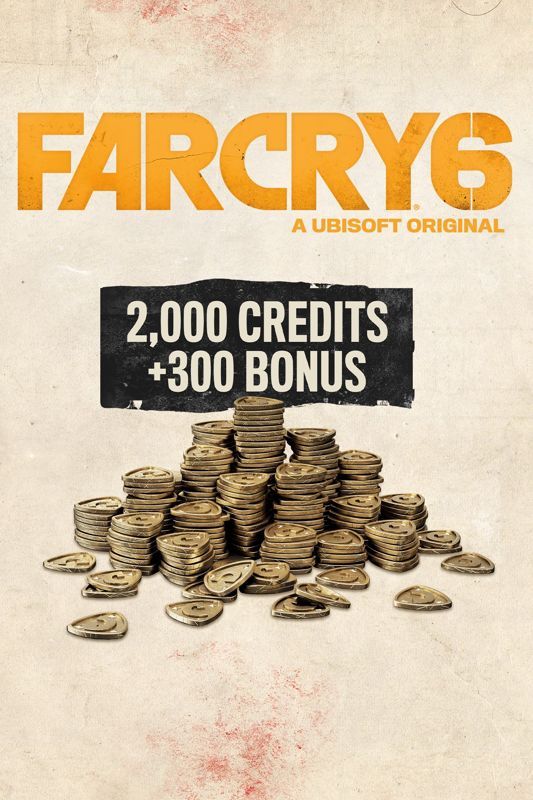 Game cover: Far Cry 6: 2,000 Credits + 300 Bonus