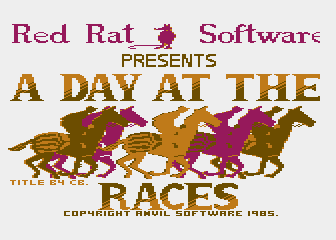 Game cover: A Day at the Races