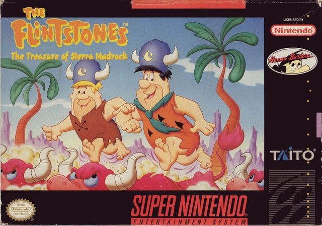 Game cover: The Flintstones: The Treasure of Sierra Madrock