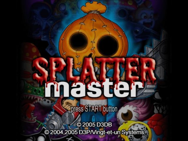 Game cover: Splatter Master