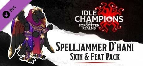 Game cover: Idle Champions of the Forgotten Realms: Spelljammer D'hani Skin & Feat Pack