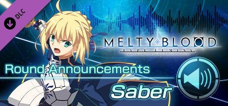 Game cover: Melty Blood: Type Lumina - Saber Round Announcements
