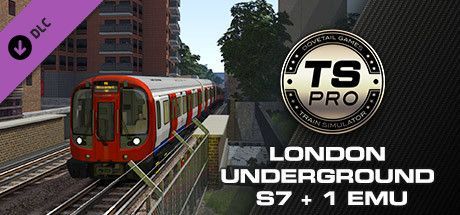 Game cover: TS Pro: London Underground S7 + 1 EMU