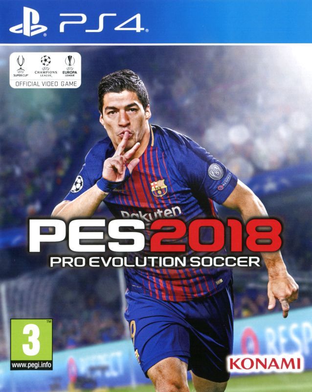 Game cover: PES 2018: Pro Evolution Soccer
