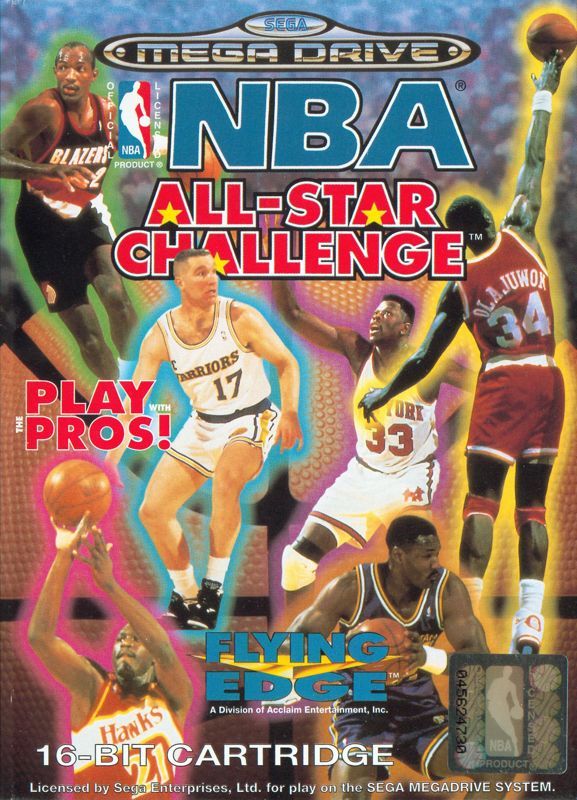 Game cover: NBA All-Star Challenge
