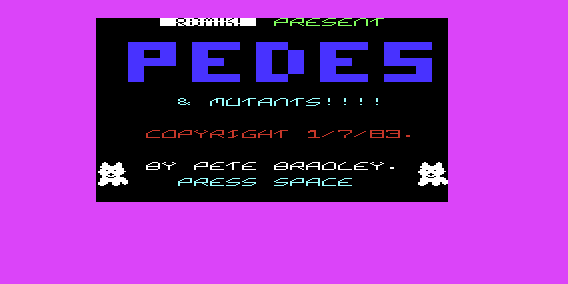 Game cover: Pedes & Mutants