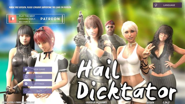 Game cover: Hail Dicktator