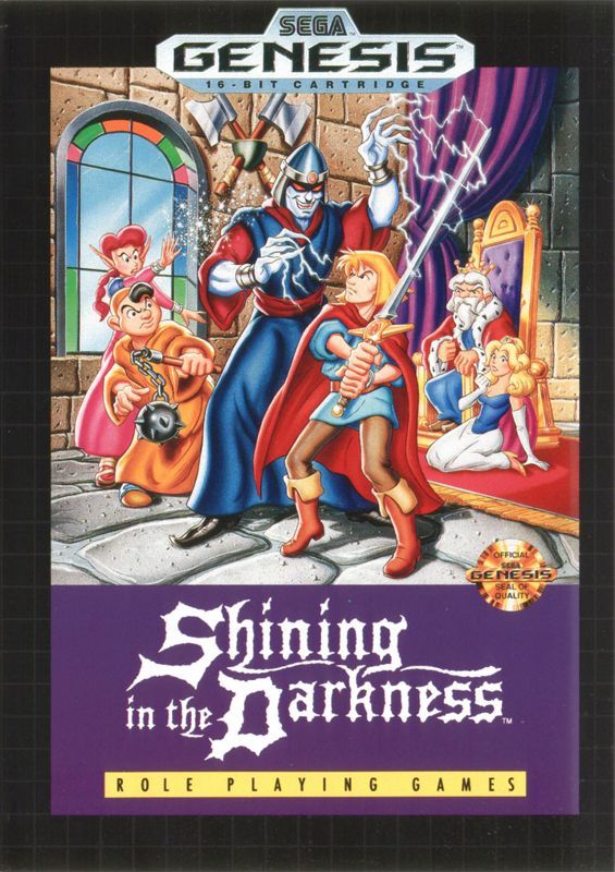 Game cover: Shining in the Darkness