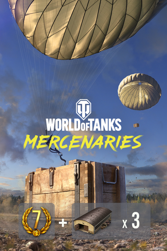 Game cover: World of Tanks: Mercenaries - Kick Off