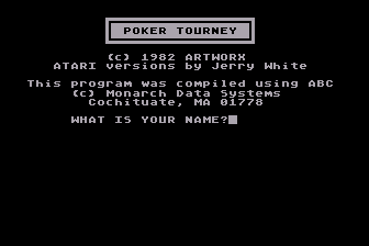 Game cover: Poker Tourney